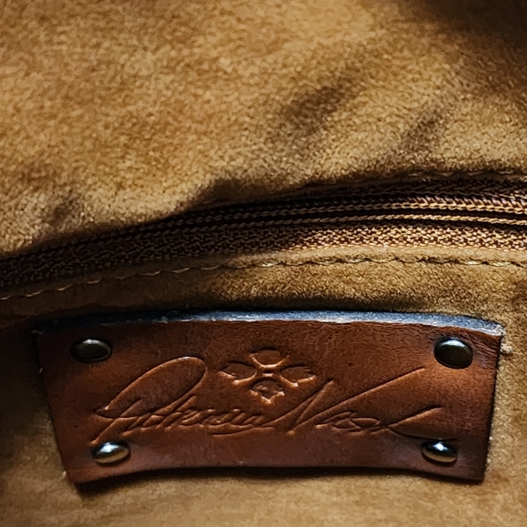 Patrisha Nash Leather Floral Rainforest P828430 Crossbody Purse - Picture 15 of 16